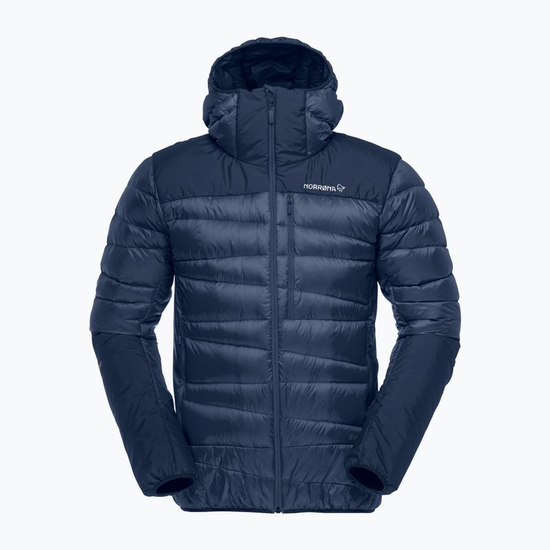 Vyriška pūsta striukė NORRONA Falketind Down 750 Zip Hood indigo night 5
