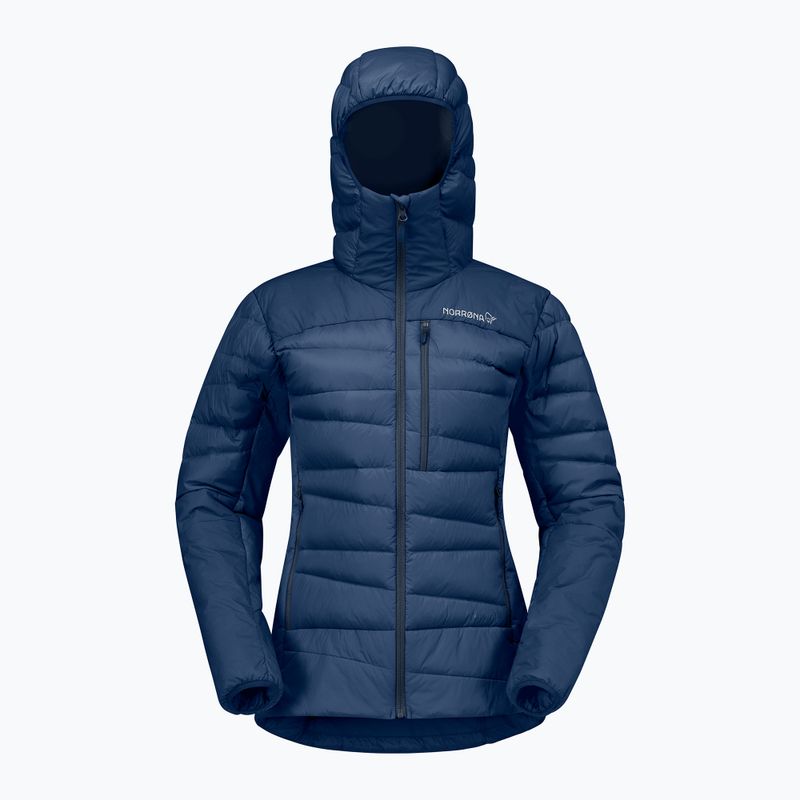 Moteriška pūsta striukė NORRONA Falketind Down 750 Zip Hood indigo night 5