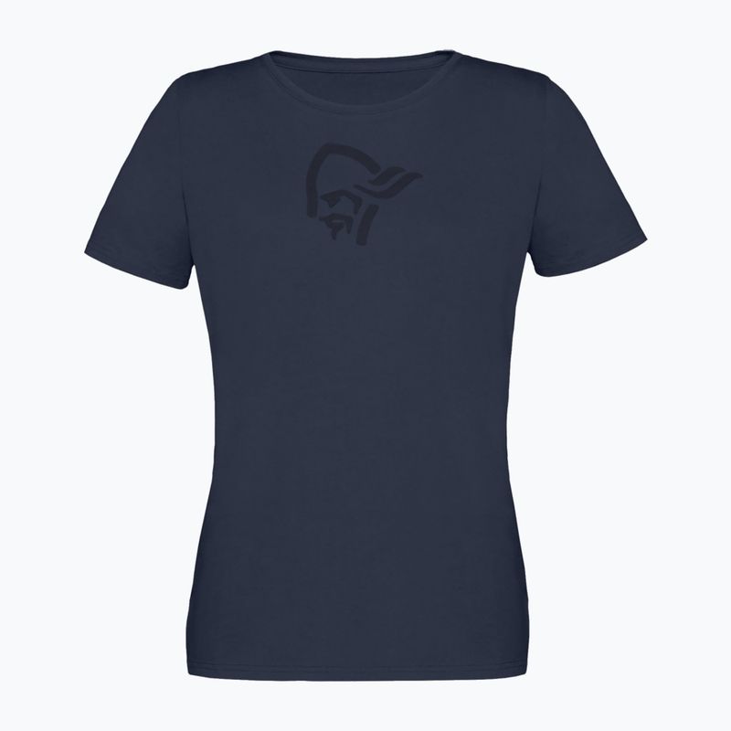 Moteriški marškinėliai NORRONA Cotton Viking indigo night/sky captain 4