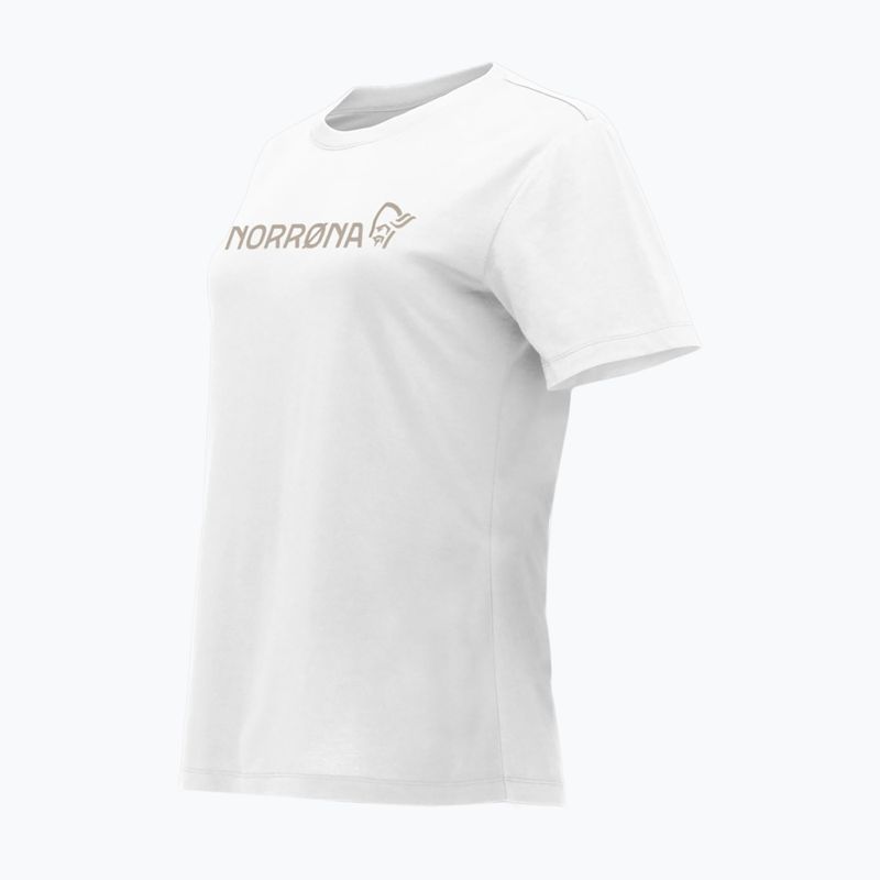 Moteriški marškinėliai NORRONA Cotton Viking pure white 6