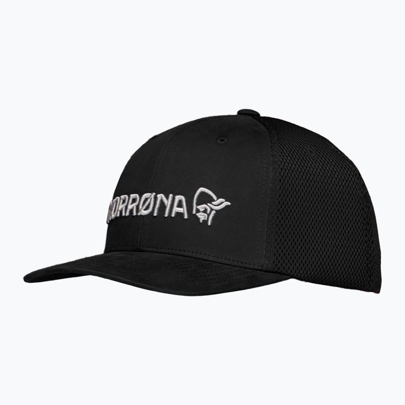 Kepurė su snapeliu NORRONA Flexfit 3D caviar black