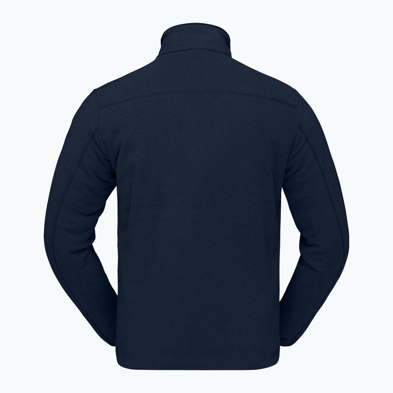 Vyriškas flisinis džemperis NORRONA Femund Warm2 Zip Neck indigo night 5