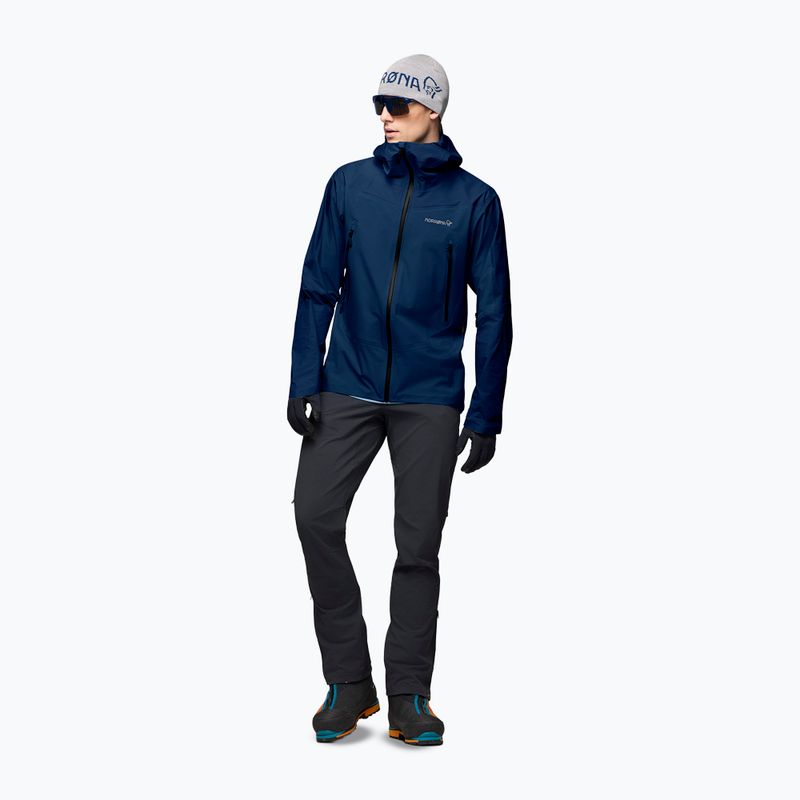 Vyriška lietaus striukė NORRONA Falketind Gore-Tex indigo night 2