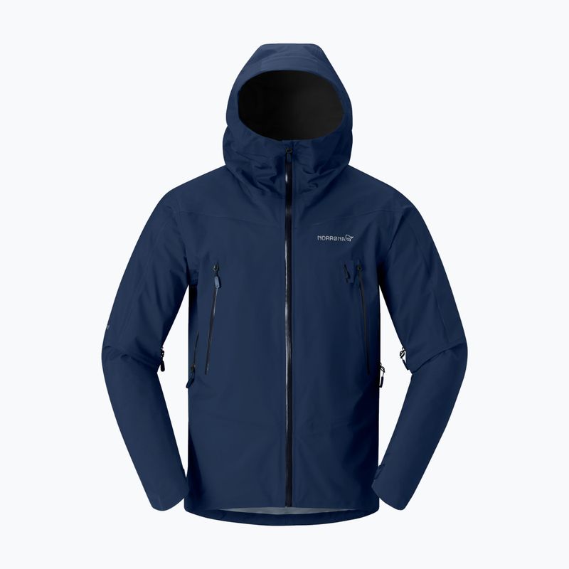 Vyriška lietaus striukė NORRONA Falketind Gore-Tex indigo night 4