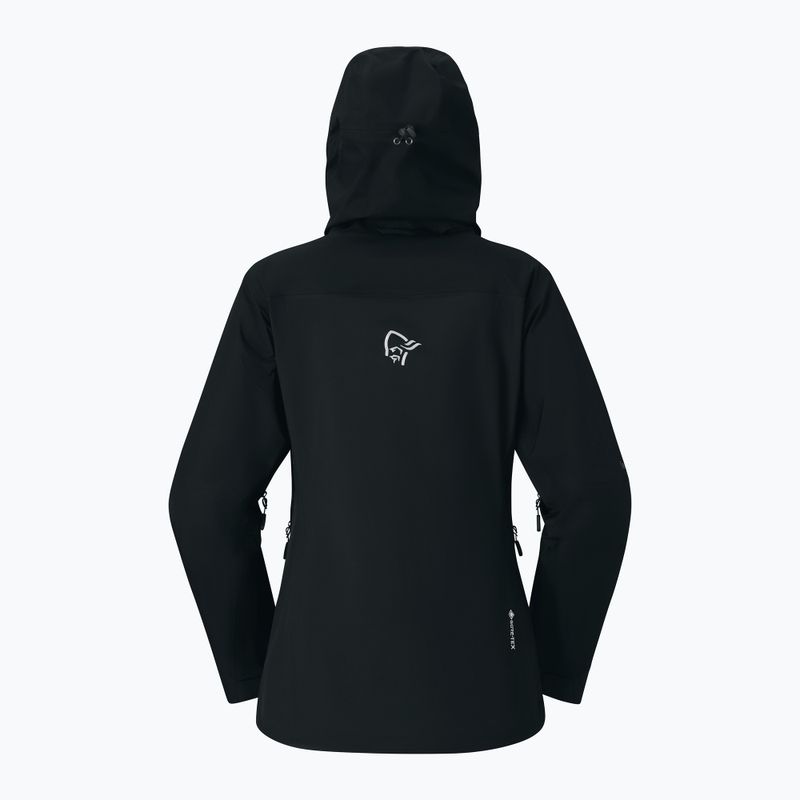 Moteriška lietpaltė NORRONA Falketind Gore-Tex cavlar black 8