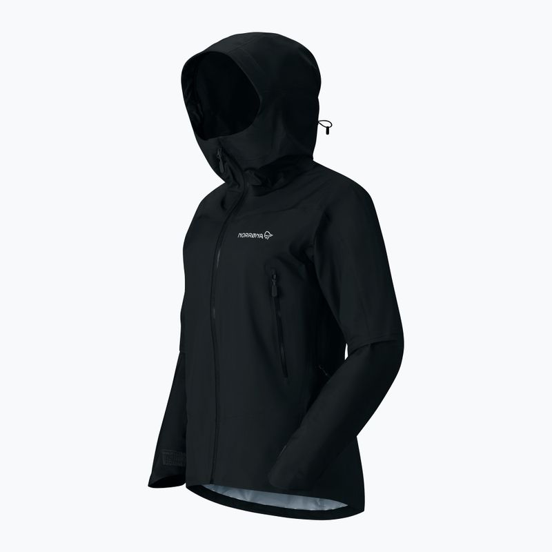 Moteriška lietpaltė NORRONA Falketind Gore-Tex cavlar black 9