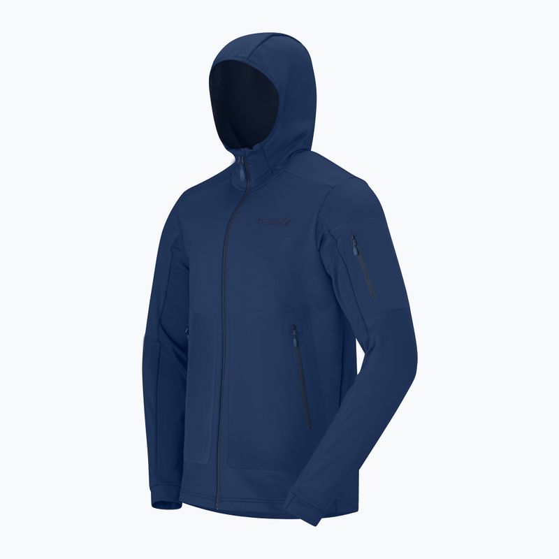 Vyriškas žygio džemperis NORRONA Falketind Warm2 Stretch Hood indigo night 7