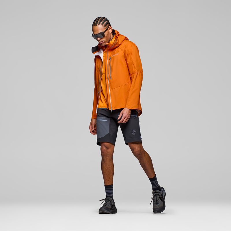 Vyriška lietpaltė NORRONA Falketind Dri1 gold flame 4