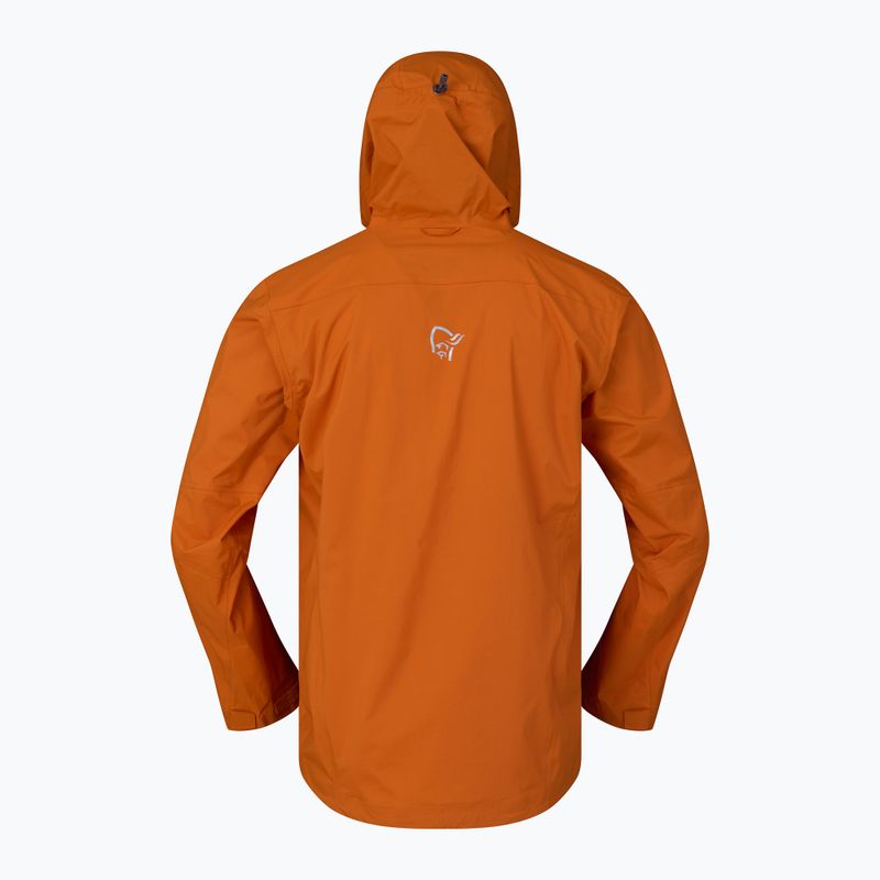 Vyriškas lietpaltis NORRONA Falketind Dri1 gold flame 7