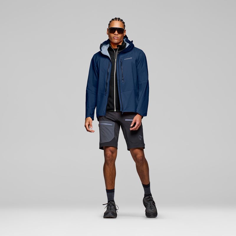 Vyriška lietpaltė NORRONA Falketind Dri1 indigo night 2