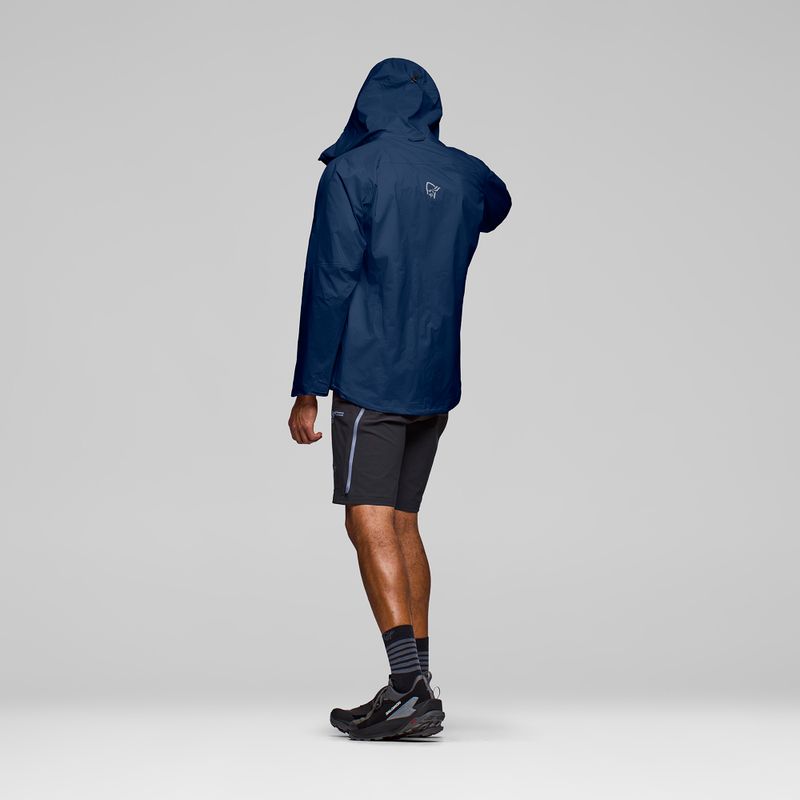 Vyriška lietpaltė NORRONA Falketind Dri1 indigo night 3