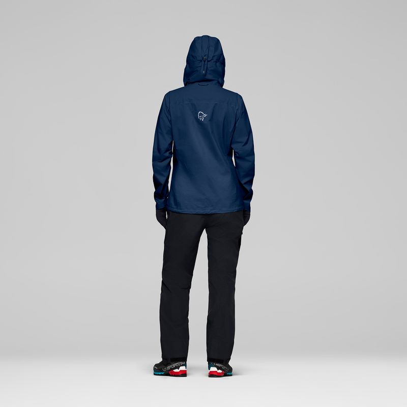 Moteriška lietpaltė NORRONA Falketind Dri1 indigo night 3