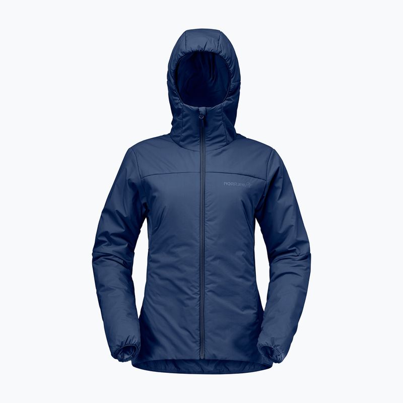 Moteriška pašiltinta striukė NORRONA Femund Thermo60 Zip Hood indigo night 5
