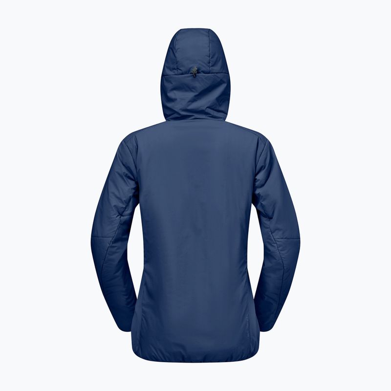Moteriška pašiltinta striukė NORRONA Femund Thermo60 Zip Hood indigo night 6