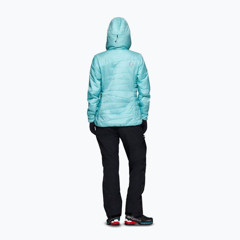 Moteriška pašiltinta striukė NORRONA Faketind Thermo40 Zip Hoodie aqua haze 3