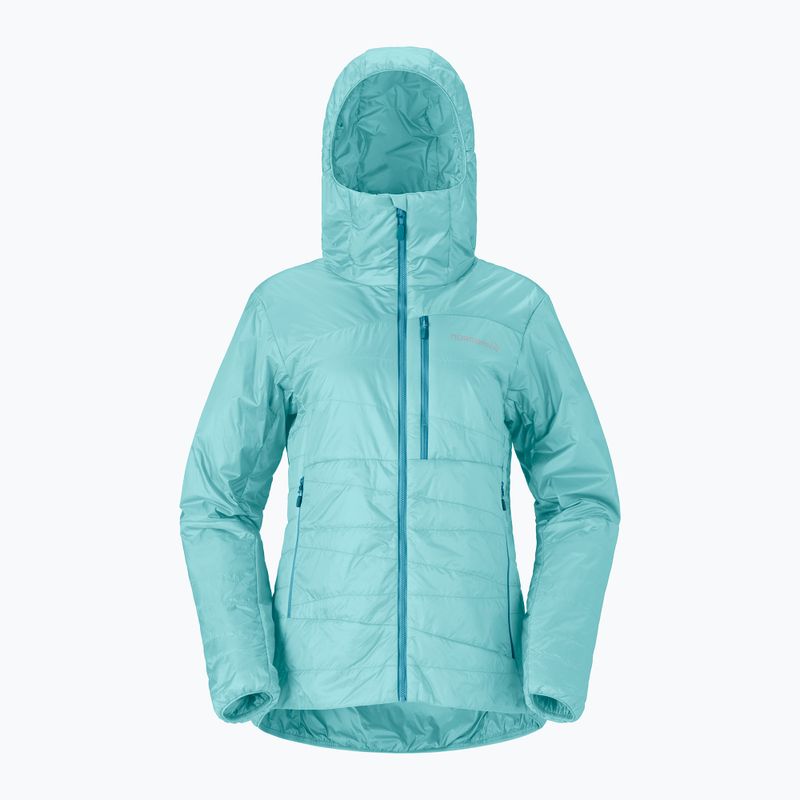 Moteriška pašiltinta striukė NORRONA Faketind Thermo40 Zip Hoodie aqua haze 5