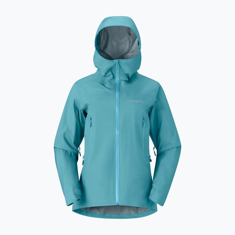 Moteriškas lietpaltis NORRONA Falketind Gore-Tex brittany blue 5