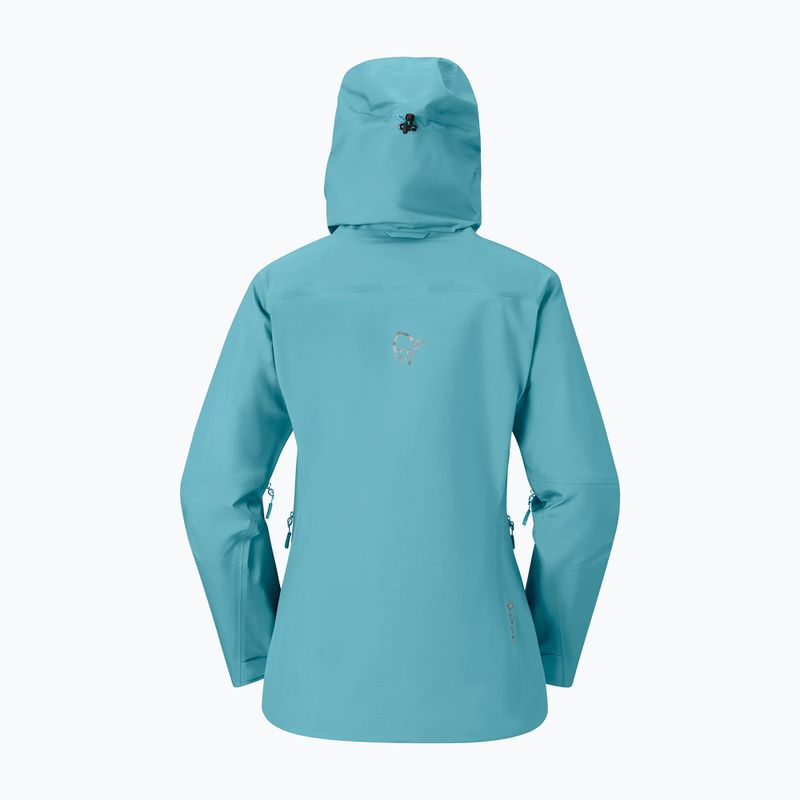 Moteriškas lietpaltis NORRONA Falketind Gore-Tex brittany blue 6