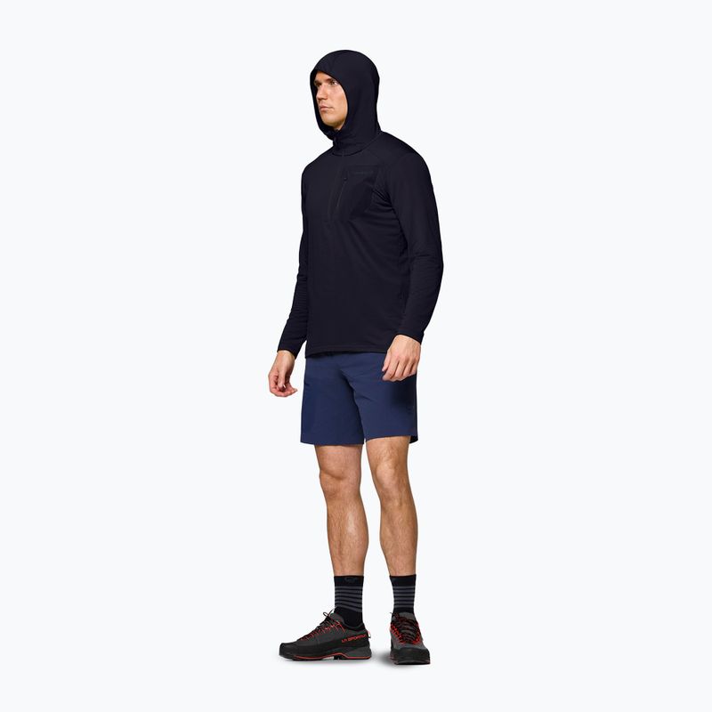 Vyriškas žygio džemperis NORRONA Falketind Warm1 Hood caviar black 4