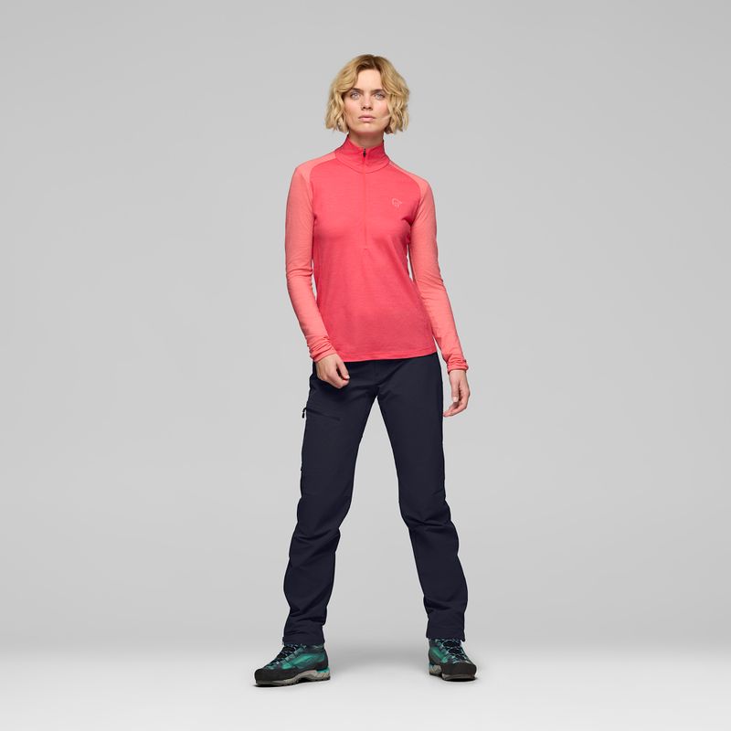 Moteriškos trekingo kelnės Norrona Femund Flex1 caviar black 2