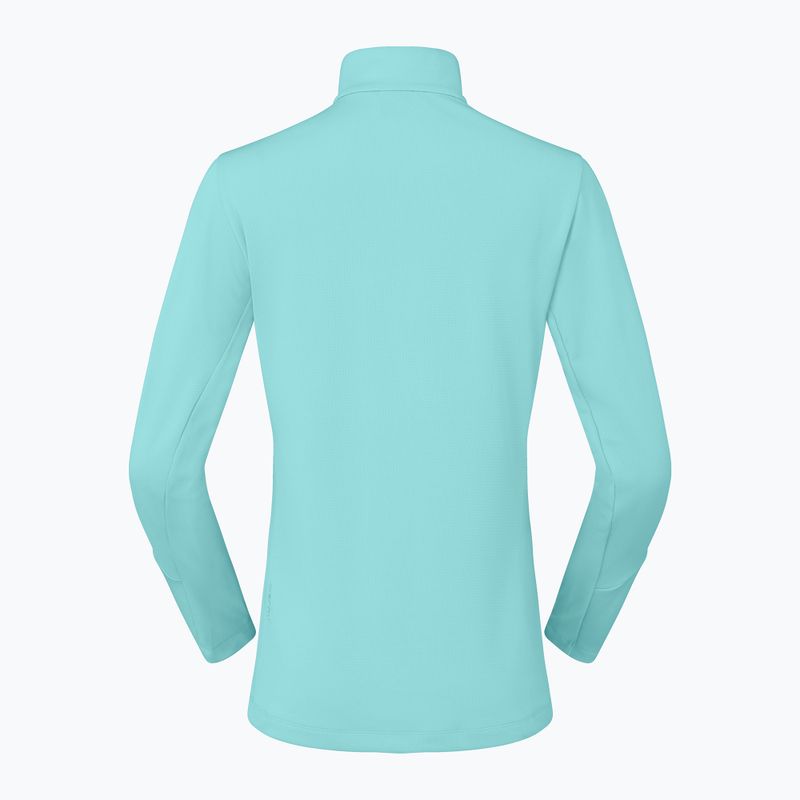 Moteriškas trekingo džemperis NORRONA Femund Warm1 Zip Neck aqua haze/trooper 6