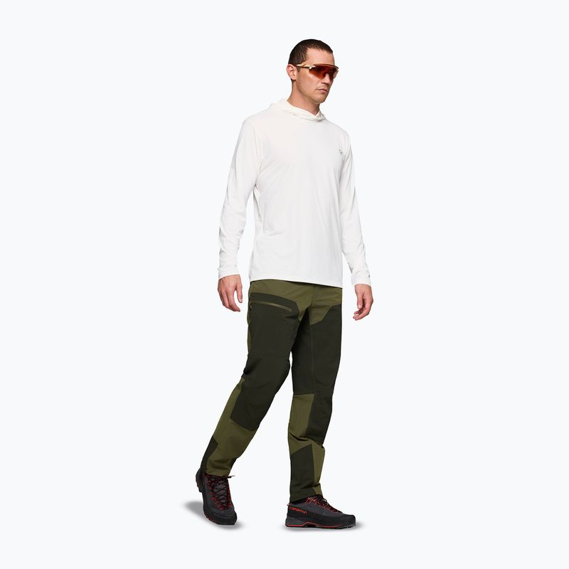 Vyriškas žygio džemperis NORRONA Femund Tech Hood snow white 4