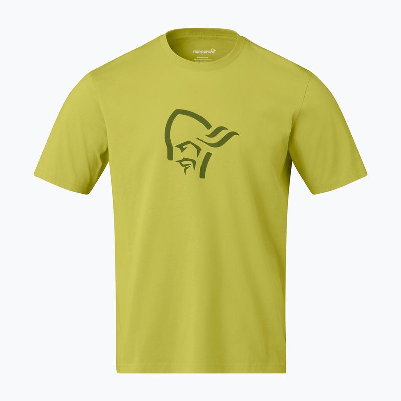 Vyriški marškinėliai NORRONA Cotton Viking golden lime 5