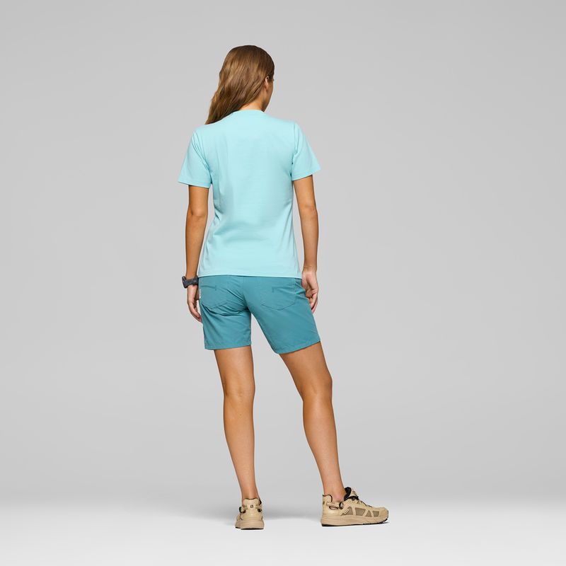 Moteriški marškinėliai NORRONA Cotton Viking aqua haze 3