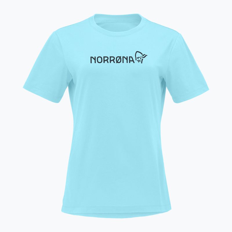 Moteriški marškinėliai NORRONA Cotton Norrøna Viking aqua haze 4