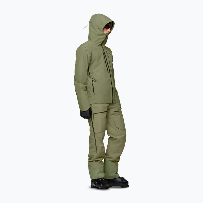 Vyriška slidinėjimo striukė NORRONA Lofoten Gore-Tex Insulated deep lichen green 4