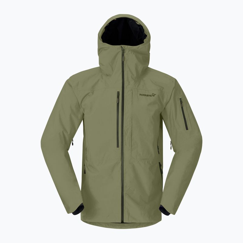 Vyriška slidinėjimo striukė NORRONA Lofoten Gore-Tex Insulated deep lichen green 5