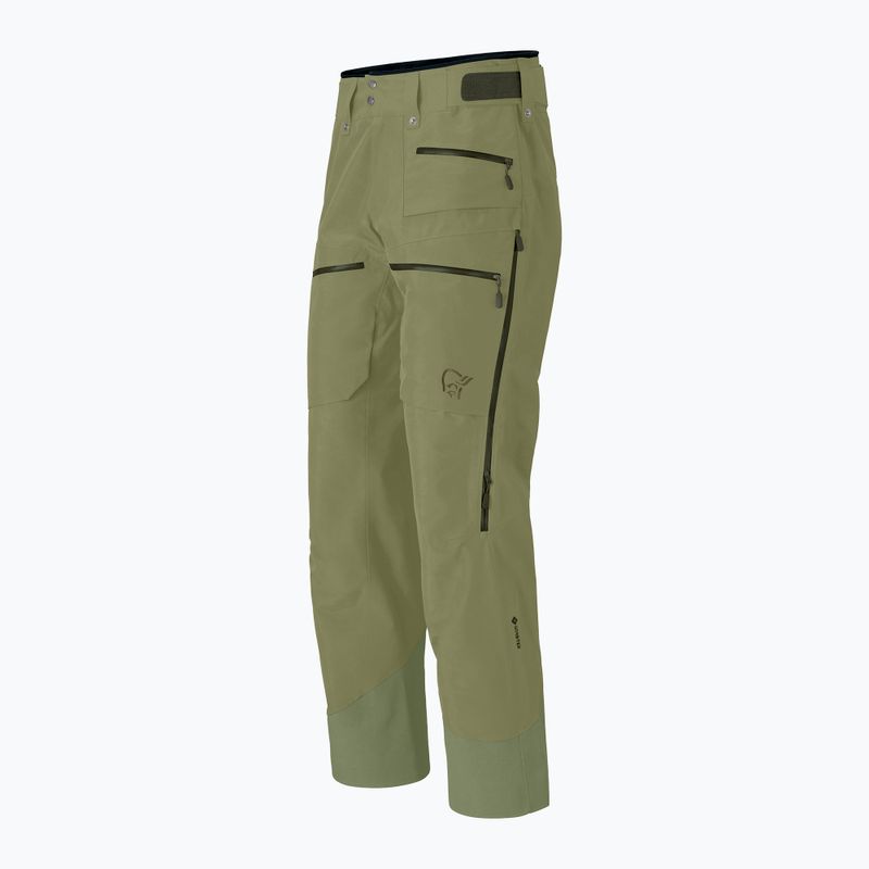 Vyriškos slidinėjimo kelnės Norrona Lofoten Gore-Tex Insulated deep lichen green 7