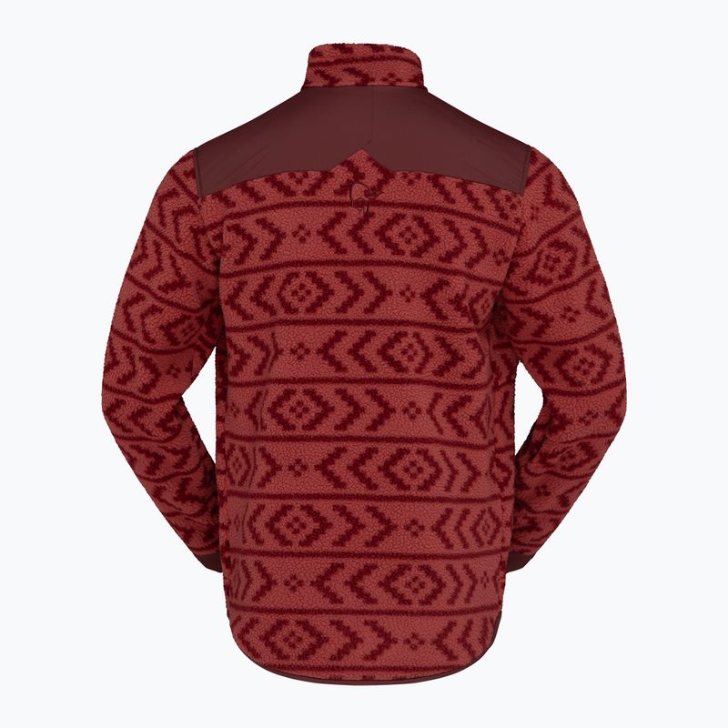 Vyriškas flisinis džemperis Norrona Tamok Warm3 cowhide/port 6