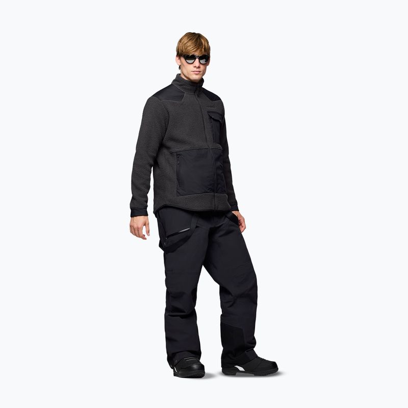 Vyriškas flisinis džemperis Norrona Tamok Warm3 phantom/caviar black 2