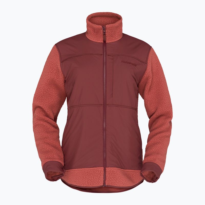 Vyriškas flisinis džemperis Norrona Tamok Warm3 cowhide/port 5
