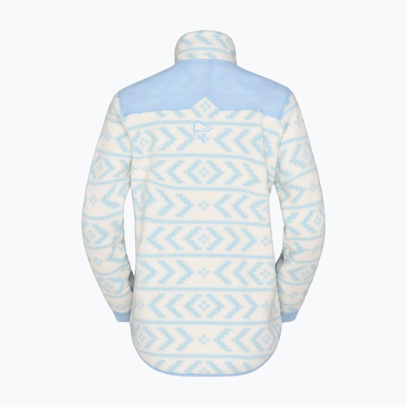 Vyriškas flisinis džemperis Norrona Tamok Warm3 whisper white/cashmere blue 5