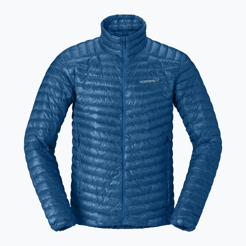 Vyriška pūsta striukė NORRONA Trollveggen Down800 Super Light dark blue 5