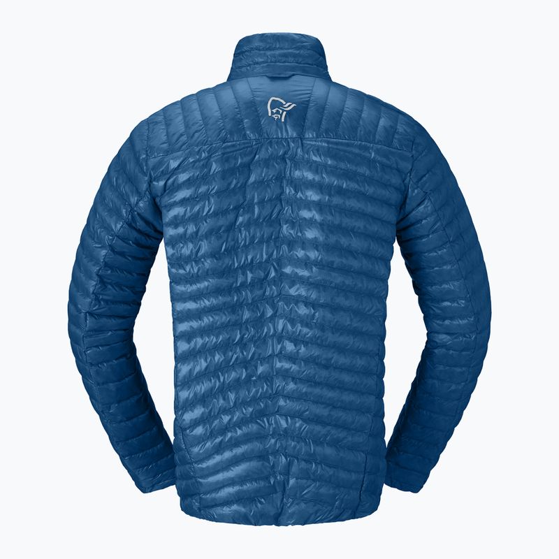 Vyriška pūsta striukė NORRONA Trollveggen Down800 Super Light dark blue 6