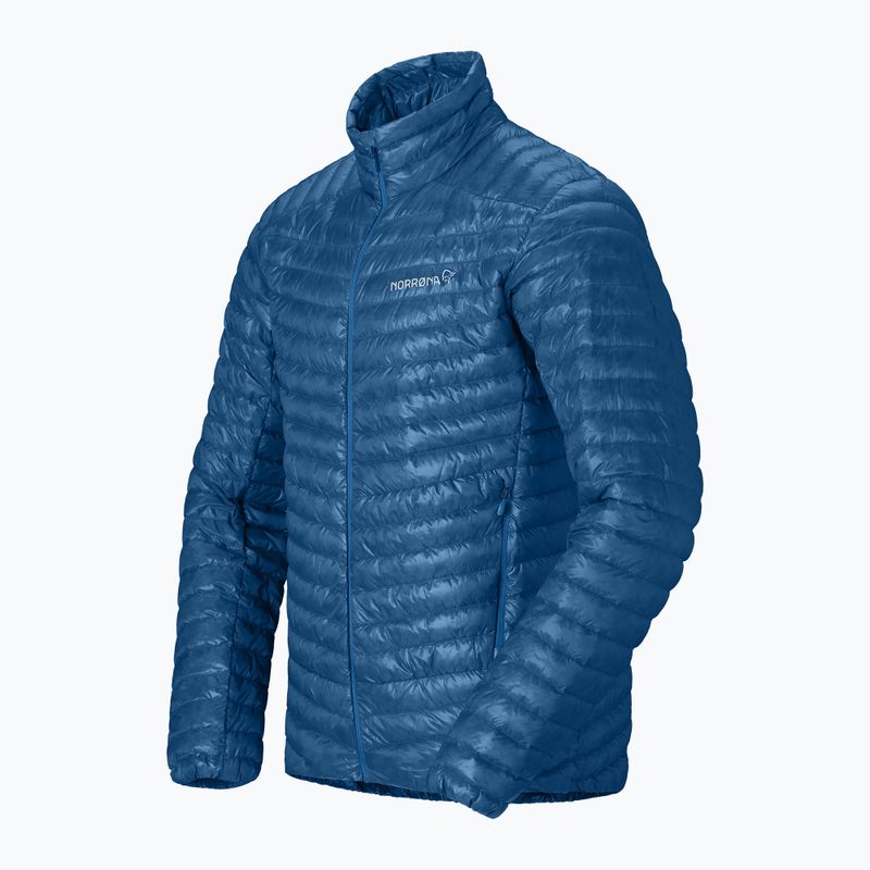 Vyriška pūsta striukė NORRONA Trollveggen Down800 Super Light dark blue 7