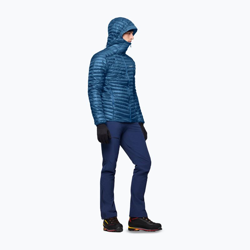 Vyriška pūsta striukė Norrona Trollveggen Down800 Super Light Hood dark blue 4