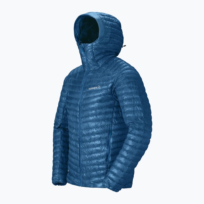 Vyriška pūsta striukė Norrona Trollveggen Down800 Super Light Hood dark blue 7