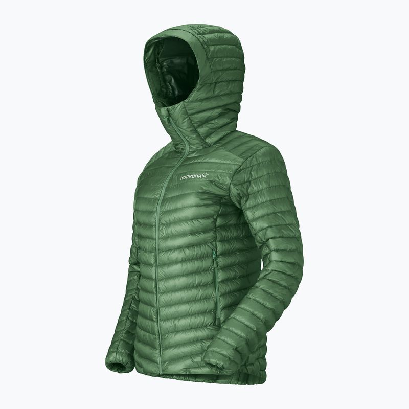 Moteriška pūsta striukė Norrona Trollveggen Down800 Super Light Hood Dark Ivy 6
