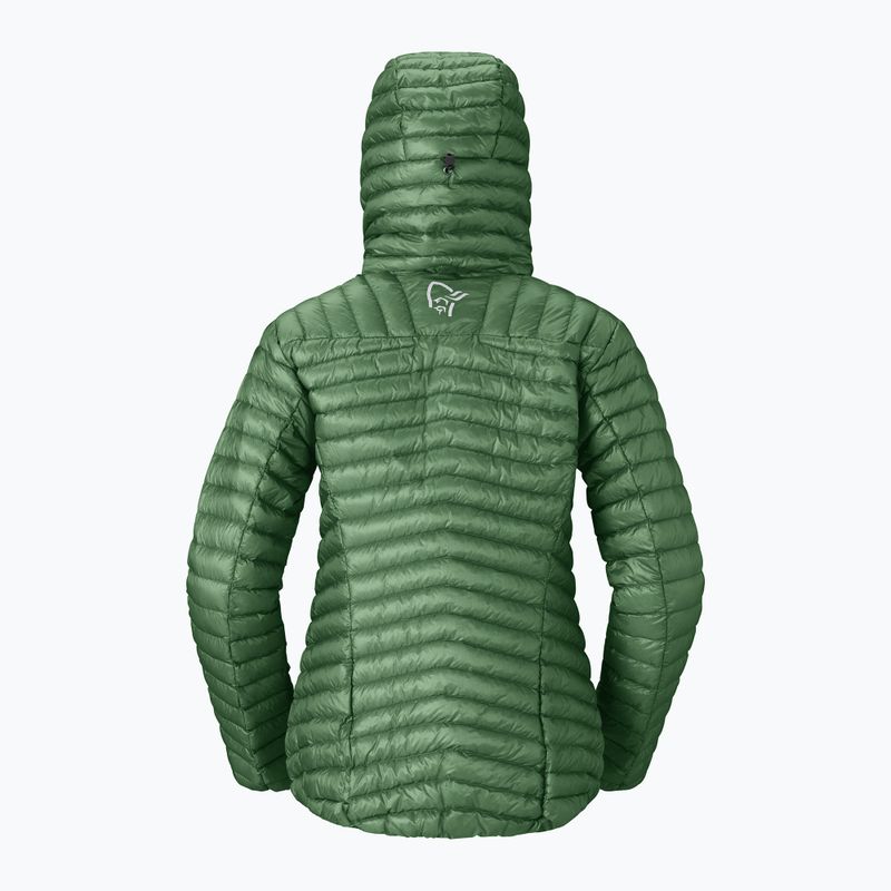 Moteriška pūsta striukė Norrona Trollveggen Down800 Super Light Hood Dark Ivy 7