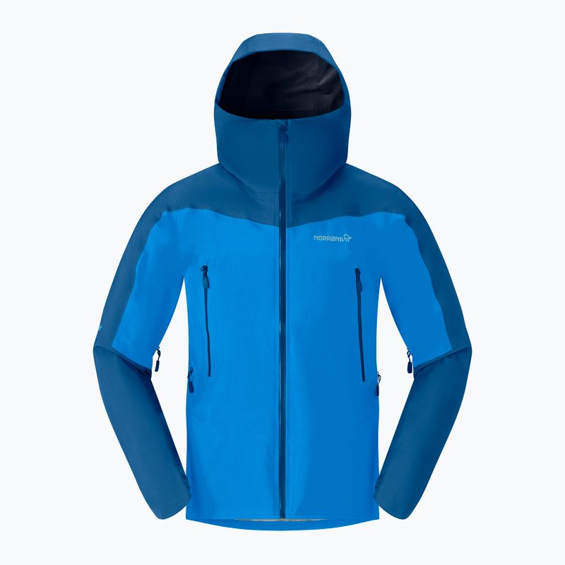 Vyriška lietaus striukė NORRONA Falketind Gore-Tex brilliant blue/dark blue 3