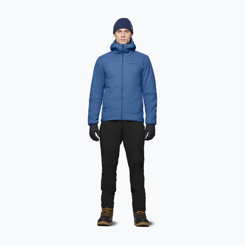 Vyriška pašiltinta striukė NORRONA Femund Thermo60 Zip Hood dark blue 2