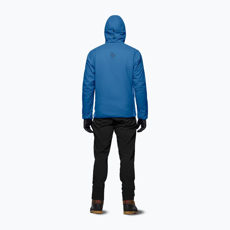 Vyriška pašiltinta striukė NORRONA Femund Thermo60 Zip Hood dark blue 3