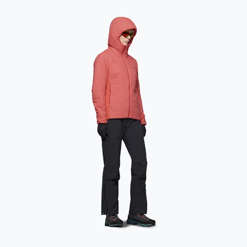 Moteriška šilta striukė NORRONA Femund Thermo60 Zip Hood deep sea coral 4