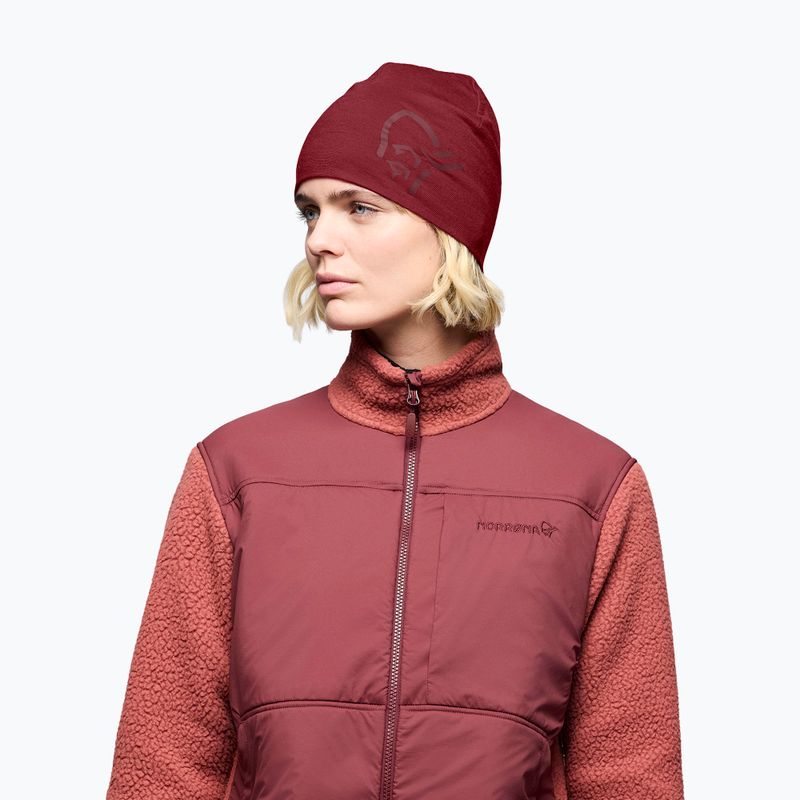 Žieminė kepurė NORRONA PureUll 180 Beanie port 3