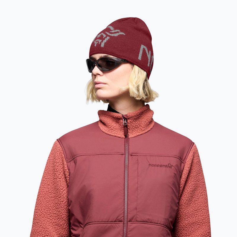 Žieminė kepurė NORRONA MerinoUll Logo Beanie port 3