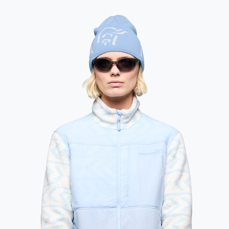 Žieminė kepurė NORRONA MerinoUll Logo Beanie allure 2